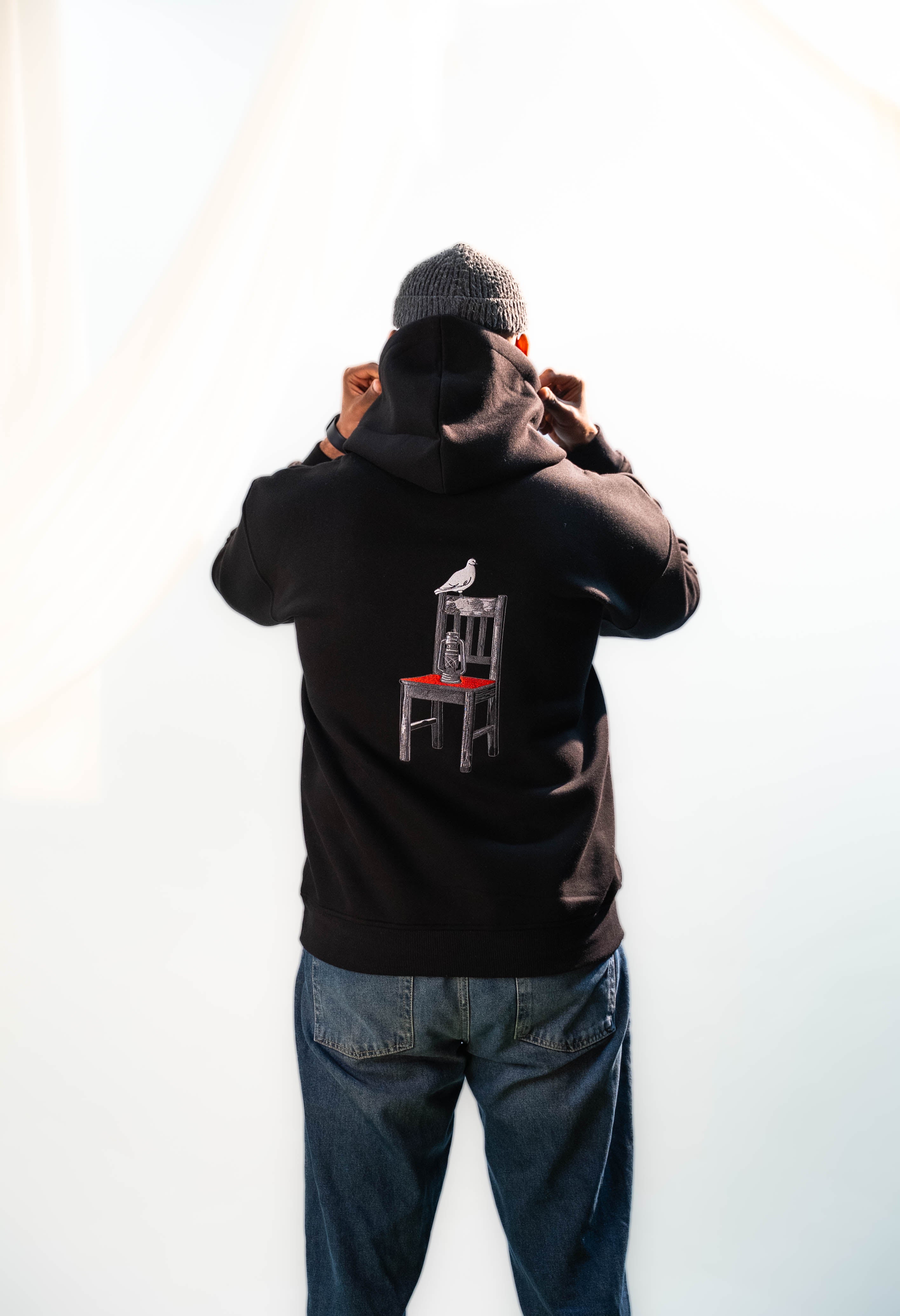 LOSS-فَقَدْ HOODIE "BLACK"(UNISEX)