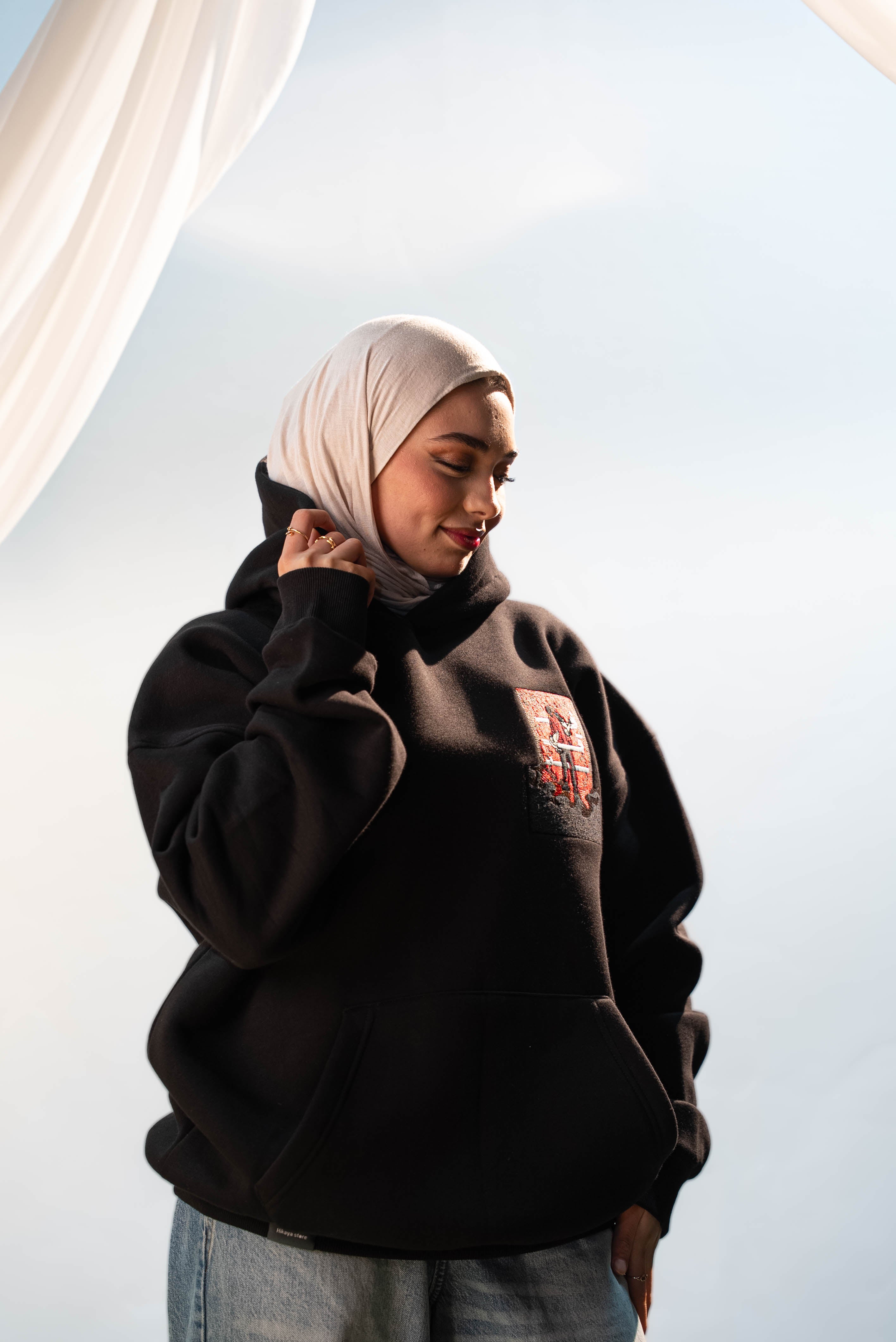 LOSS-فَقَدْ HOODIE "BLACK"(UNISEX) — view 10