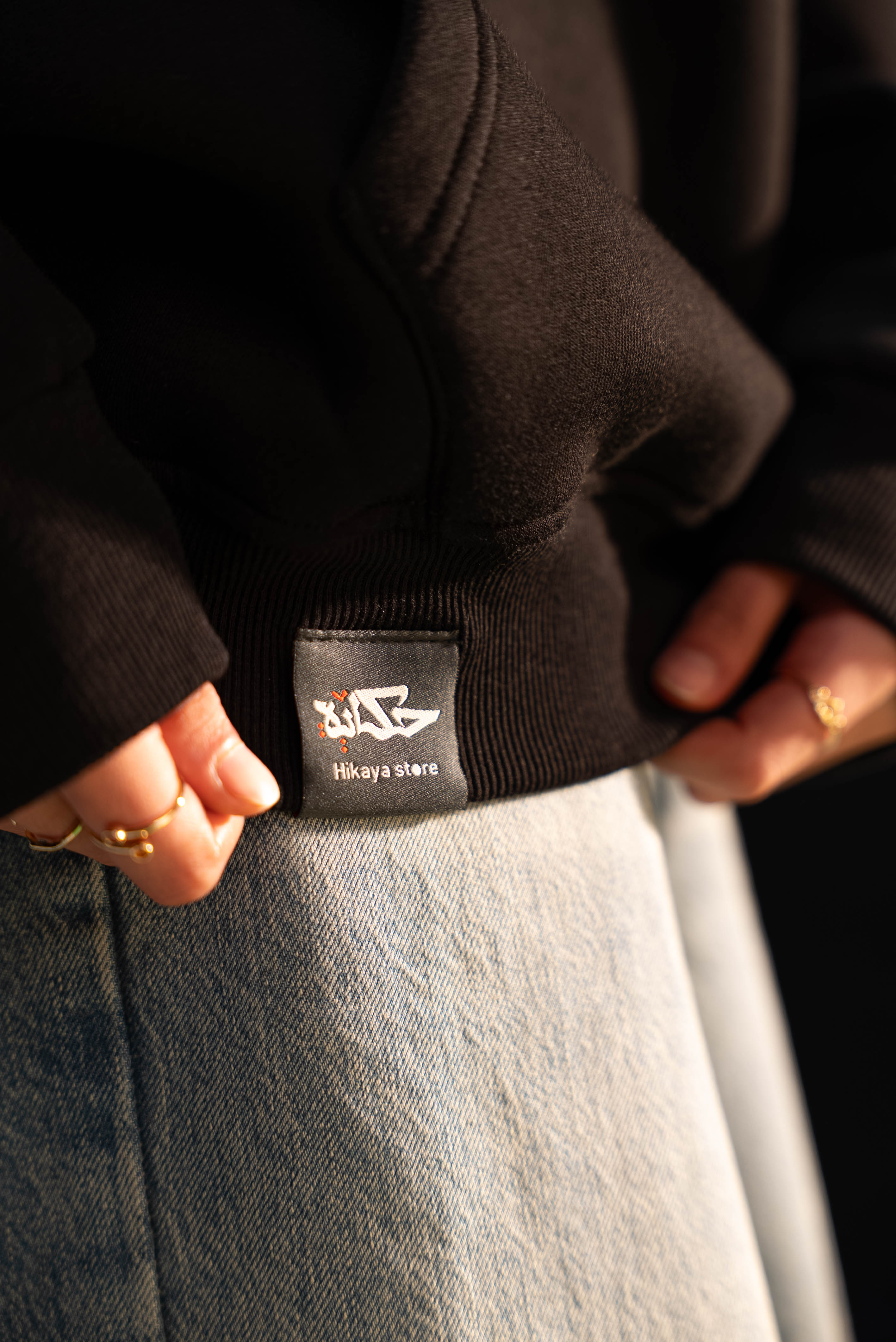LOSS-فَقَدْ HOODIE "BLACK"(UNISEX) — view 12
