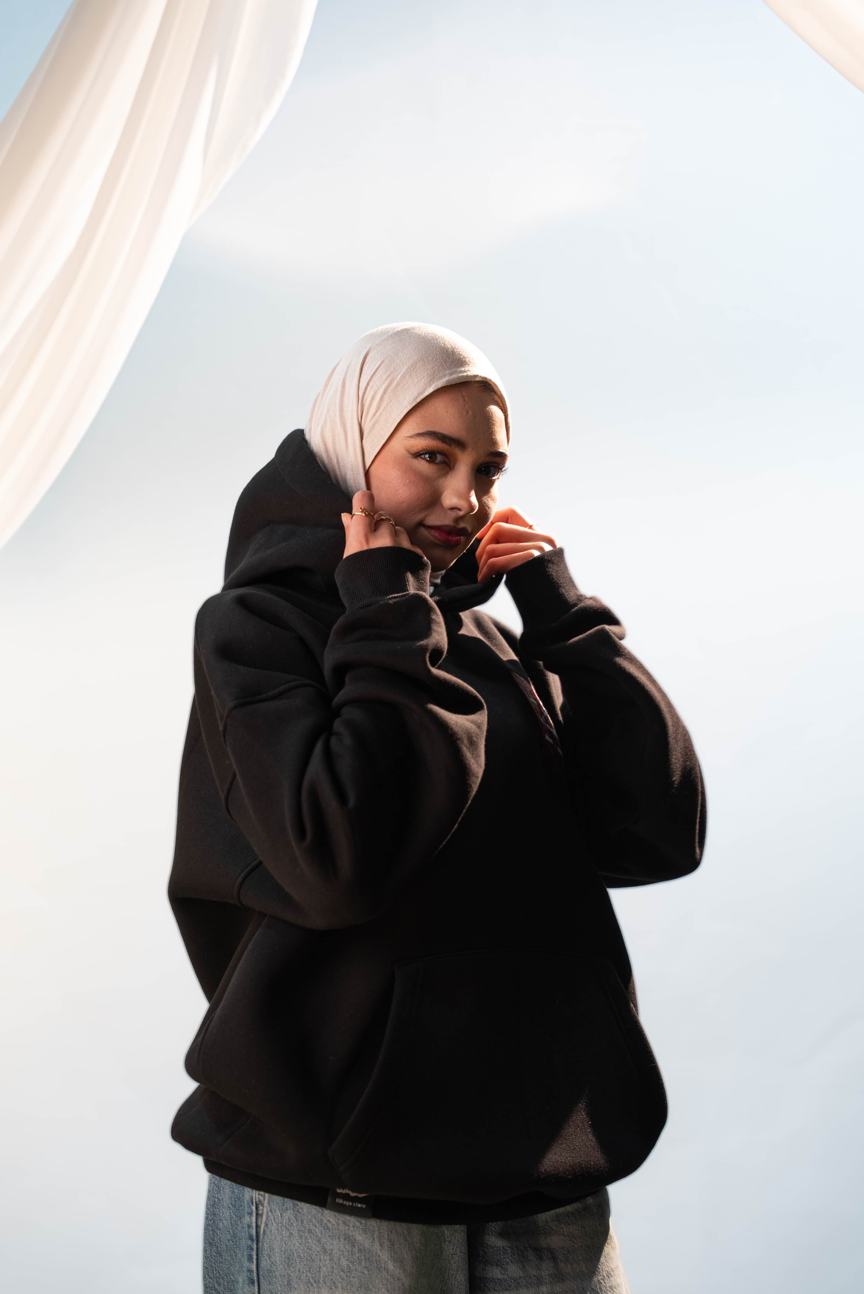 LOSS-فَقَدْ HOODIE "BLACK"(UNISEX) — view 9